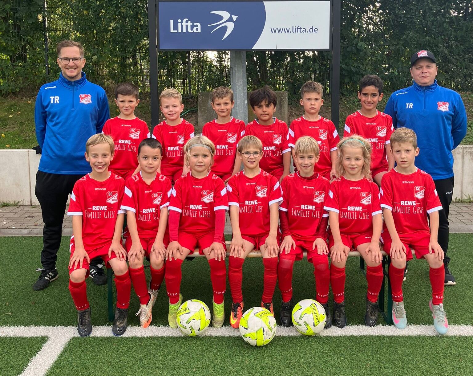 Mannschaftsfoto F-Jugend U9